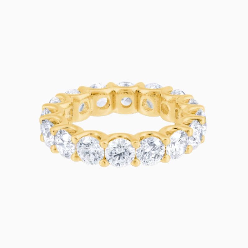 5.00 carat lab diamond eternity band