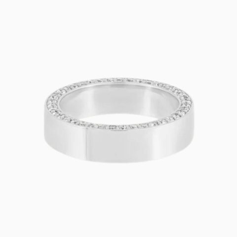 5MM lab diamond cigar band