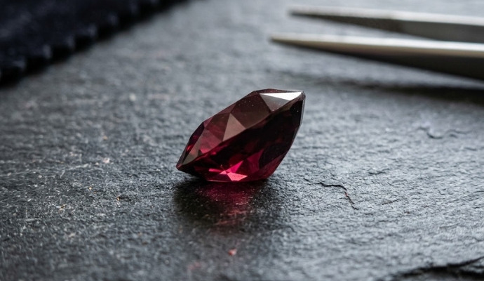 Almandine Garnet Gemstone