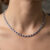 Alternating Sapphire and Lab Grown