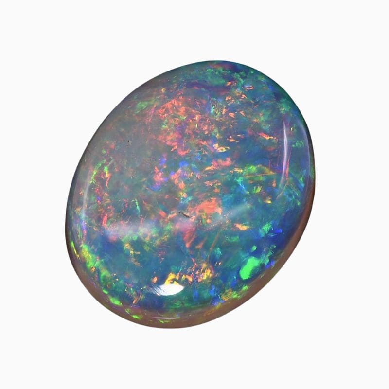 Natural Australian crystal opal gemstone