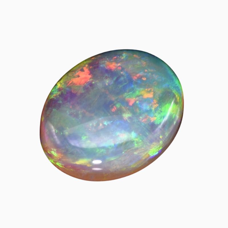 Natural Australian crystal opal gemstone