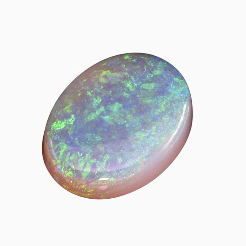 Natural Australian crystal opal gemstone