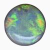 Natural Australian black opal gemstone