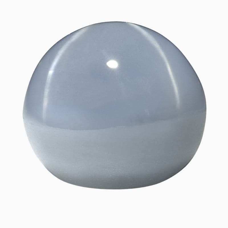 blue-gray star sapphire gemstone