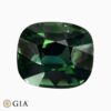 Natural blue-green sapphire gemstone