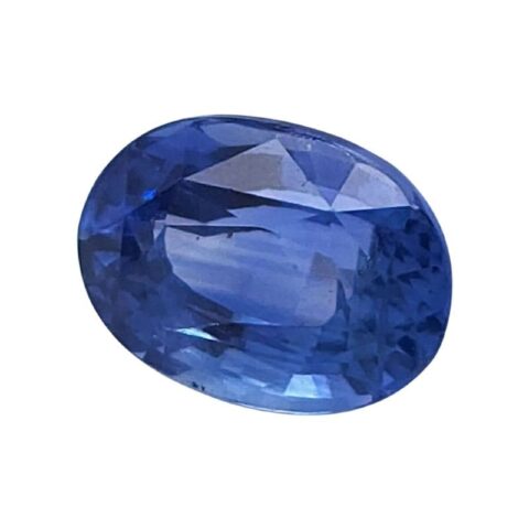 Natural heated sri lanka blue sapphire gemstone