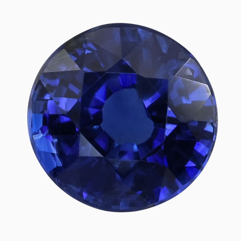 Natural blue sapphire