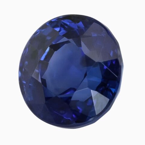 Natural royal blue sapphire