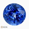 Natural blue sapphire gemstone
