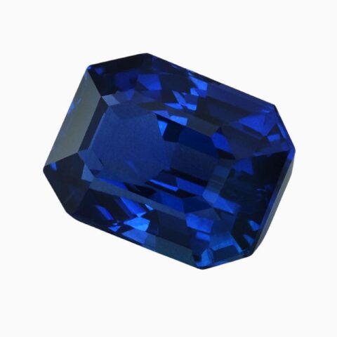 Natural royal blue sapphire