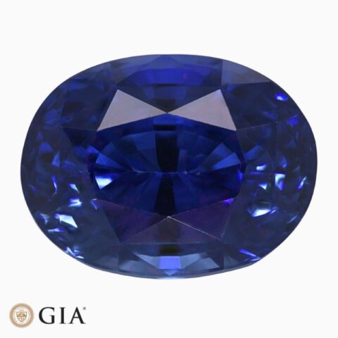Natural sri lanka sapphire gemstone