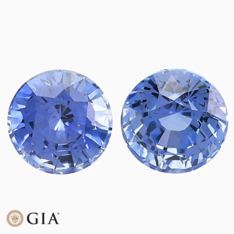 Blue Sapphire Matching Pair gemstone image