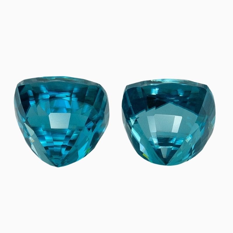 Natural Blue Zircon gemstone