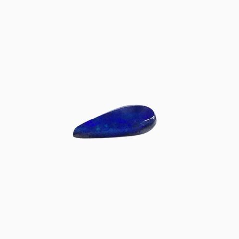 black boulder opal gemstone