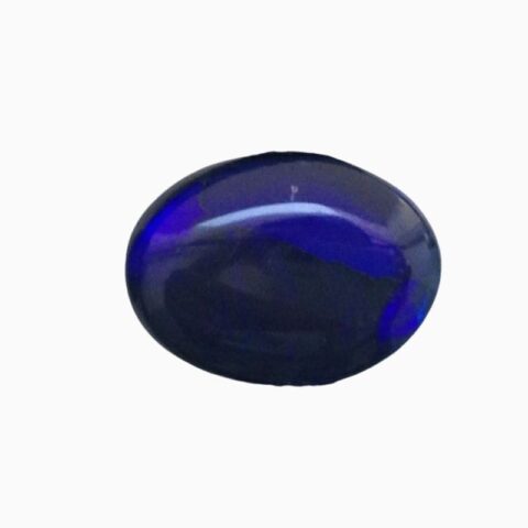 Natural black boulder opal gemstone