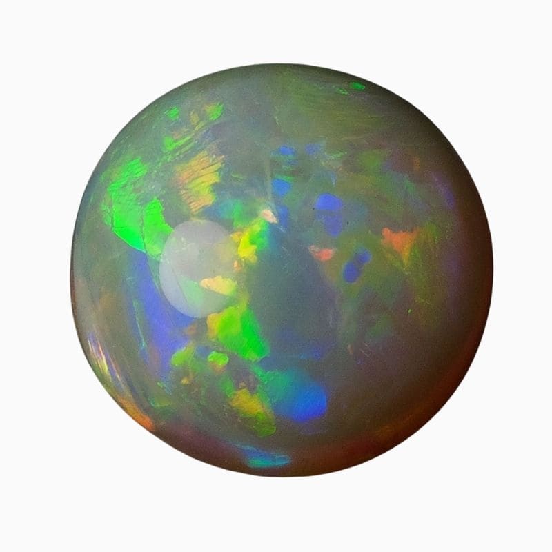 Natural Brazilian opal gemstone