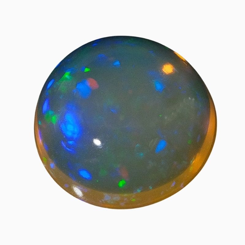 Natural Brazilian opal gemstone