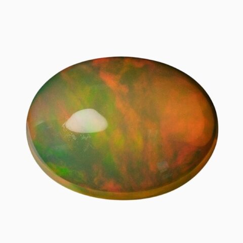 Natural Brazilian opal gemstone