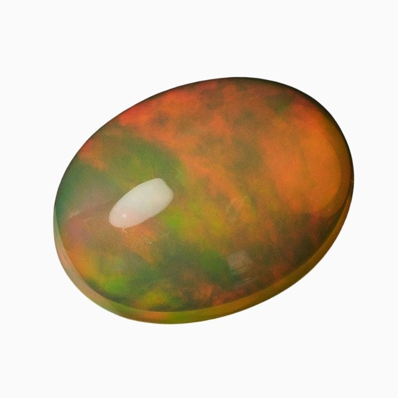 Natural Brazilian opal gemstone