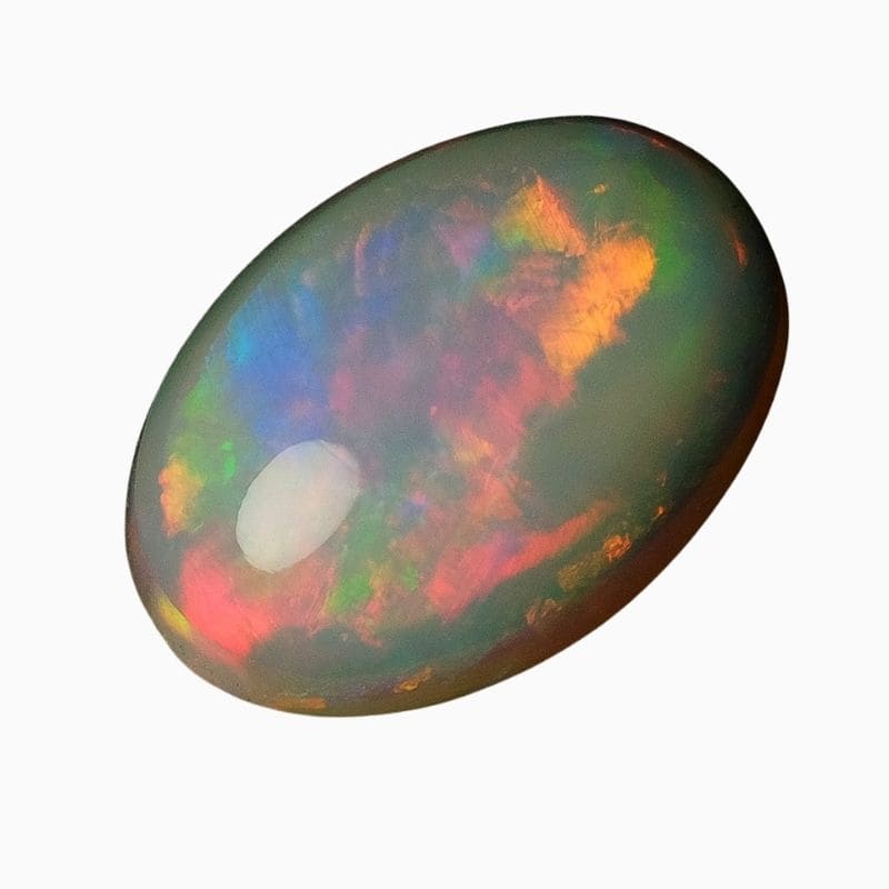 Brazilian opal gemstone