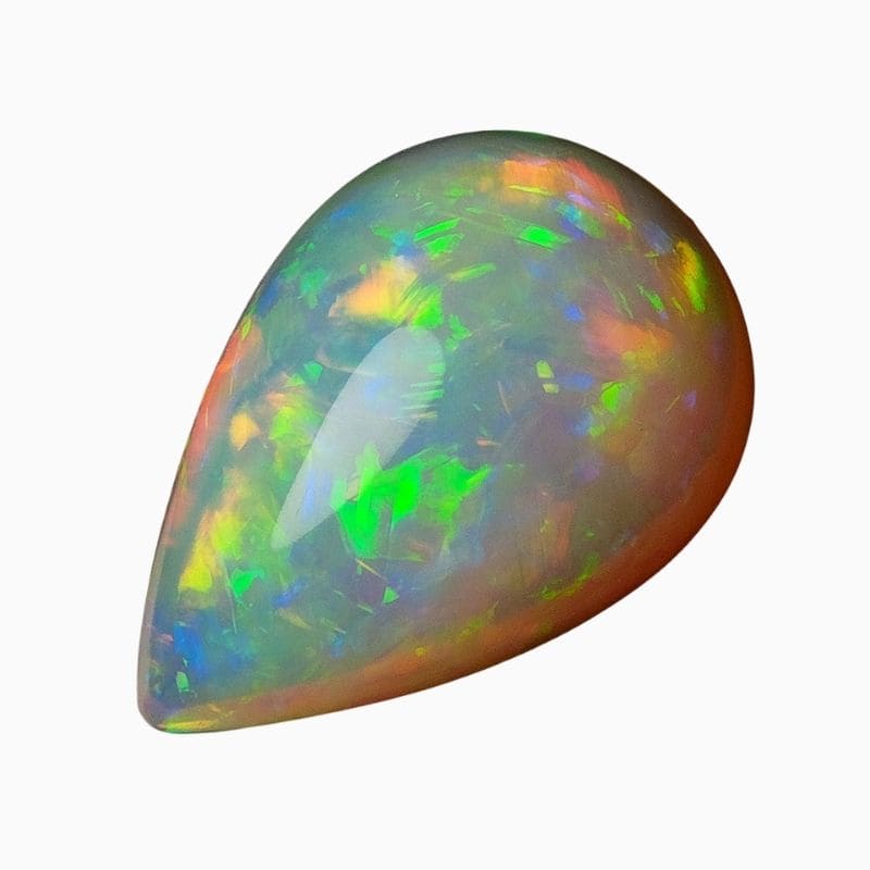 Natural Brazilian opal gemstone