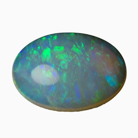 Natural Brazilian opal gemstone