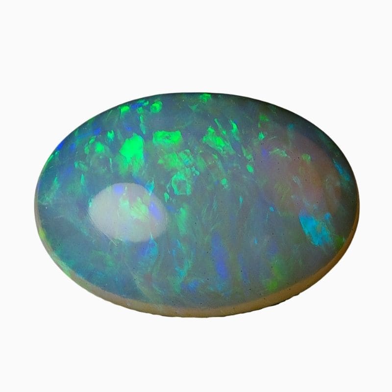Natural Brazilian opal gemstone