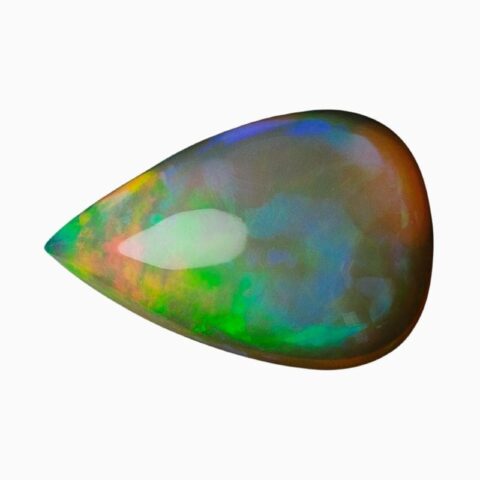 Natural Brazilian opal gemstone