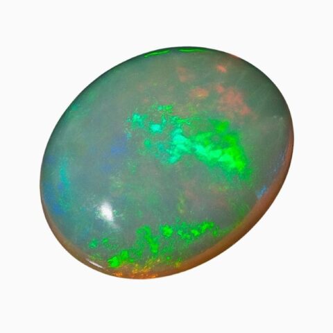 Natural Brazilian opal gemstone