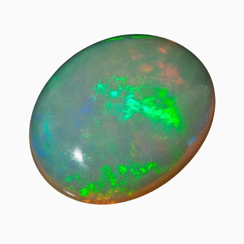 Natural Brazilian opal gemstone