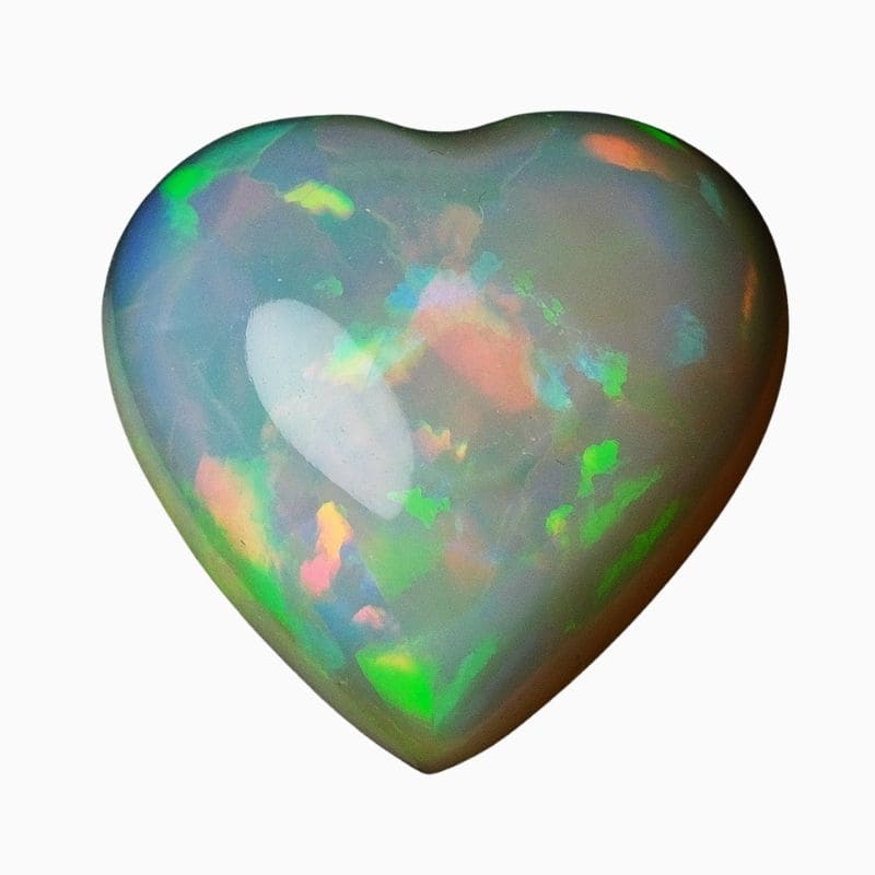 Natural Brazilian opal gemstone