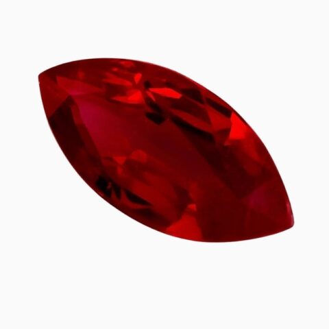 Natural burma ruby gemstone