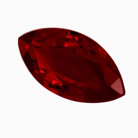 Natural burma ruby gemstone