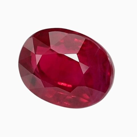 Natural pigeon's blood burma ruby
