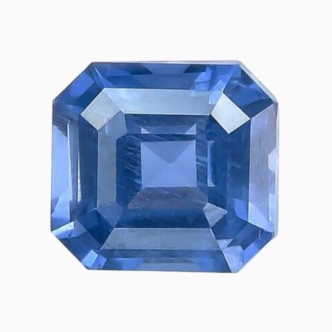 Natural blue to violet color change spinel gemstone