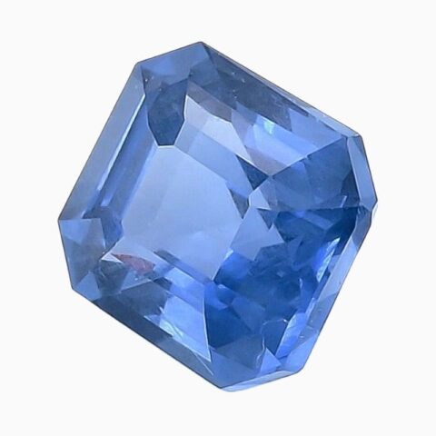Natural blue to violet color change spinel gemstone