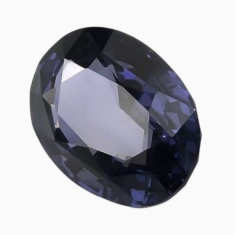 Natural color change spinel gemstone