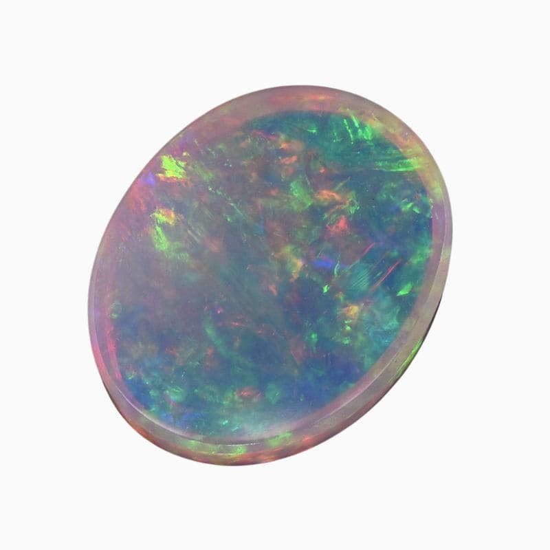 Natural Australian crystal opal gemstone