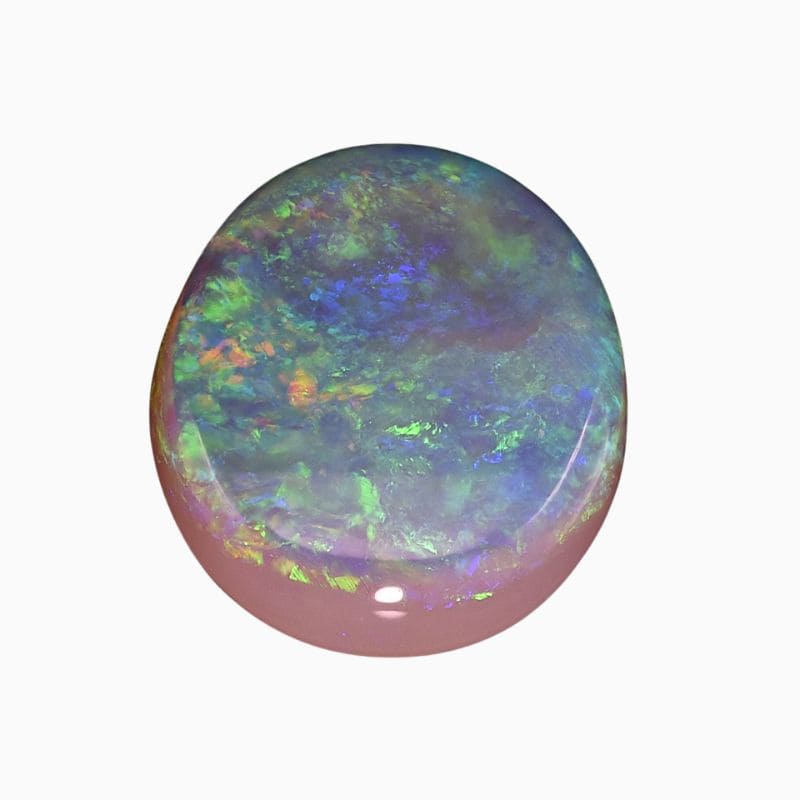 Natural Australian crystal opal gemstone