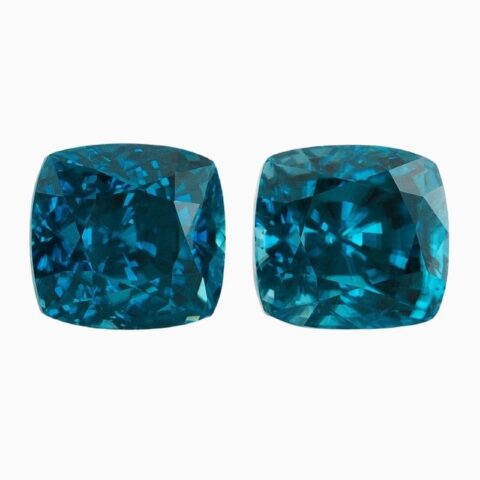 Natural Blue Zircon gemstone
