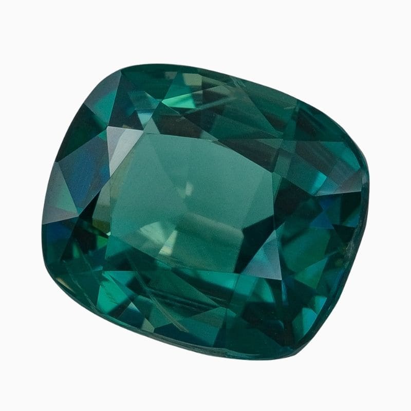 Natural grandidierite gemstone