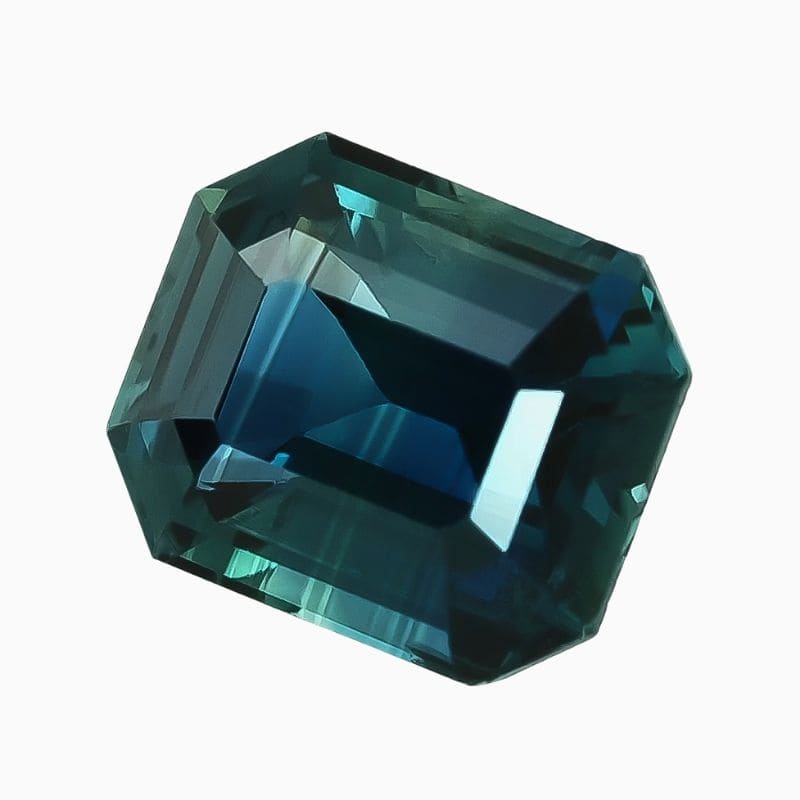 green-blue sapphire