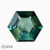 Natural sapphire gemstone