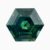Natural green-blue sapphire