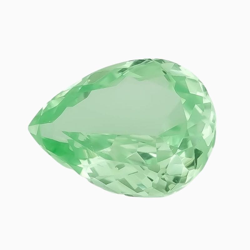 Natural Light Mint Green Grossular Garnet gemstone