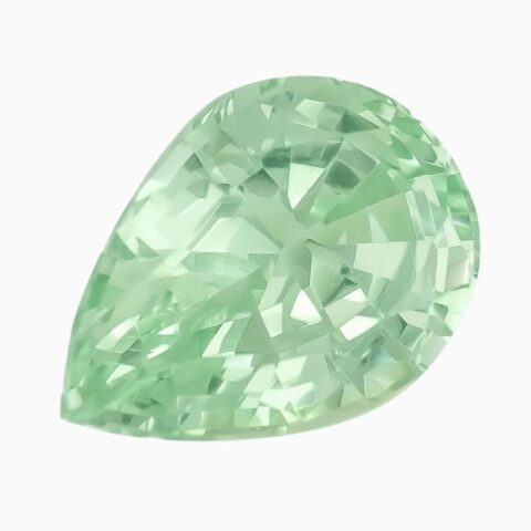 Natural Light Mint Green Grossular Garnet gemstone