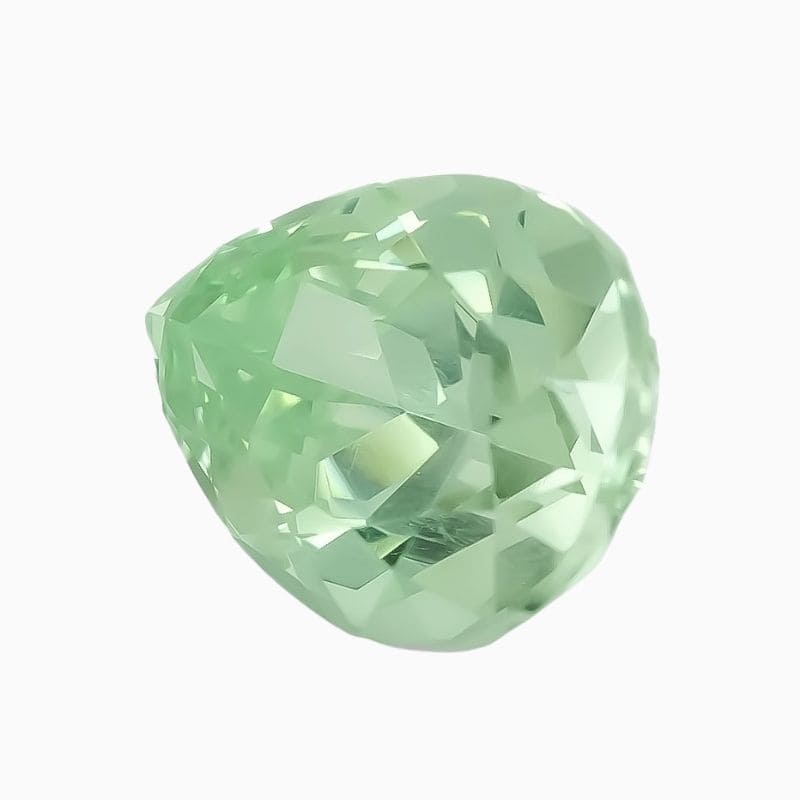 Natural Light Mint Green Grossular Garnet gemstone