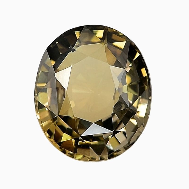 green sapphire gemstone