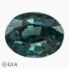 Natural unheated greenish blue sapphire